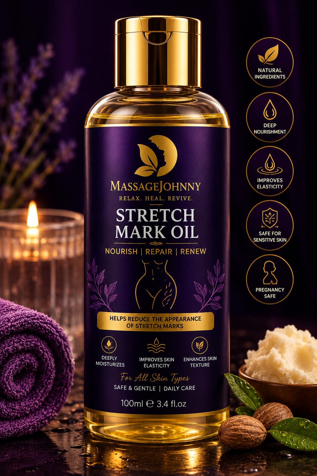 COOLING MASSAGE OIL