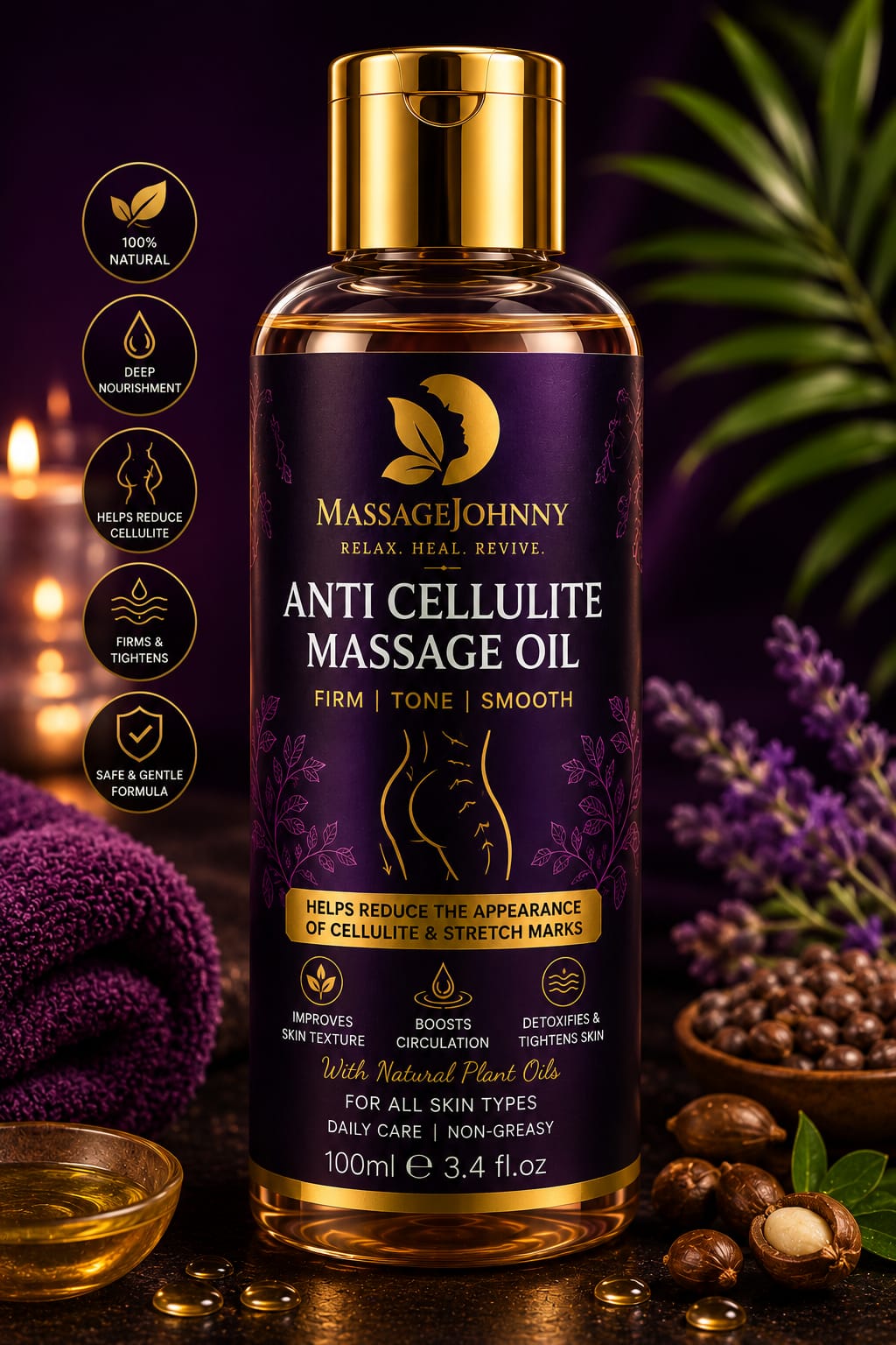 anti cellulite massage oil