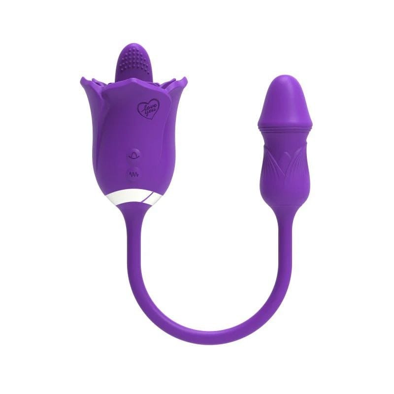 Rose-shaped stimulator